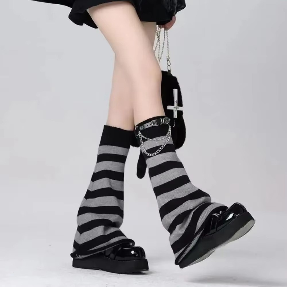 Gotische Harajuku gebreide bee - Boot Sock Slouchy recensie en prijs